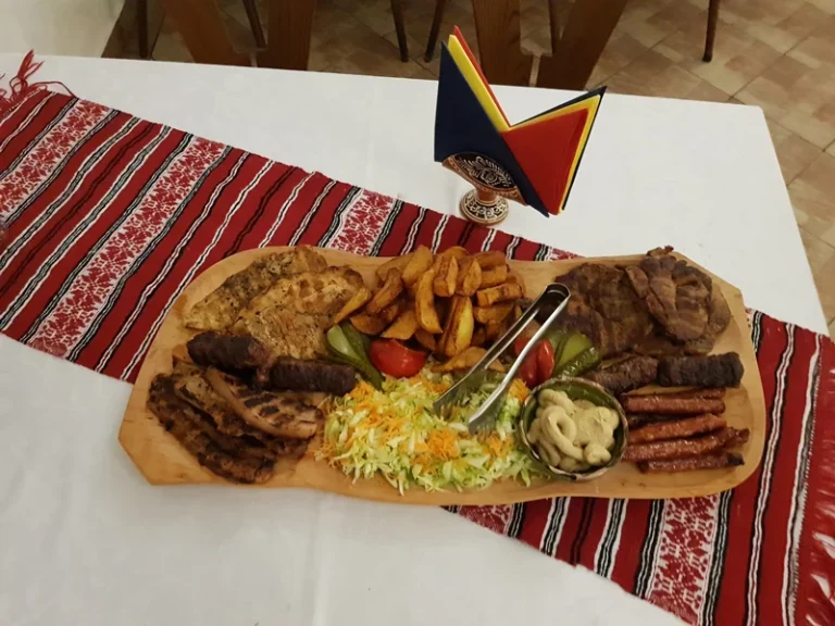 Romanian platter in Vienna