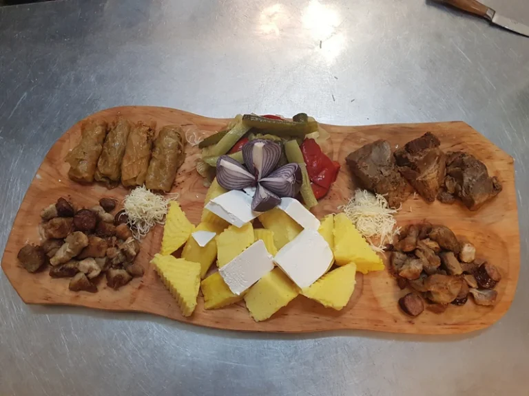 Romanian platter in Vienna