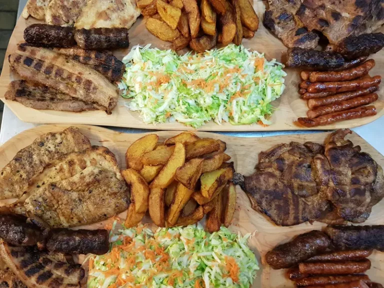 Romanian platter in Vienna