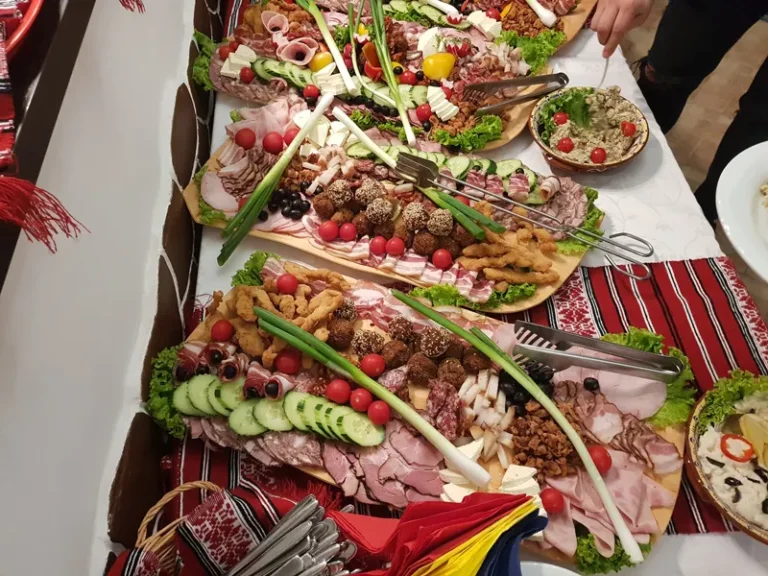 Romanian platter in Vienna